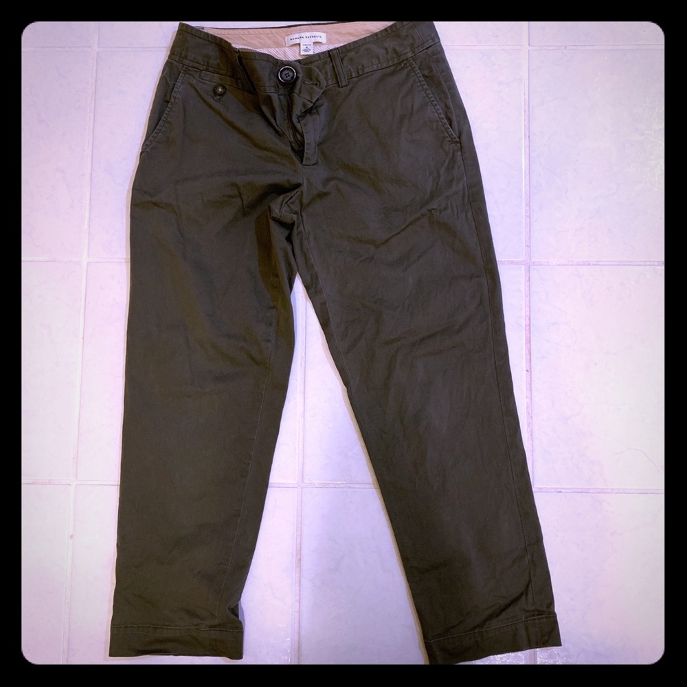 Banana republic stretch crop pants